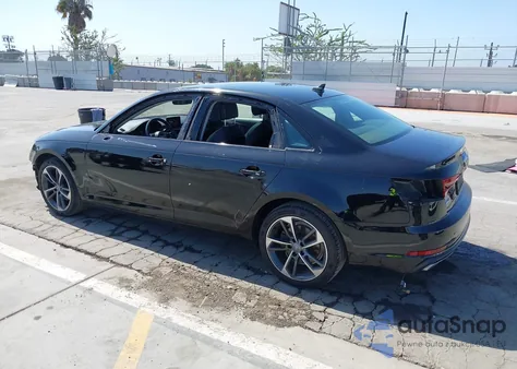 2019 Audi A4 40 Titanium Premium from USA, damaged, VIN WAUGMAF43KA109310